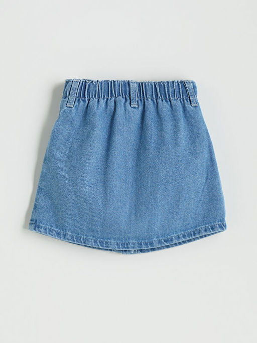 Beli Lastikli Nak??l? K?z ?ocuk Jean Etek