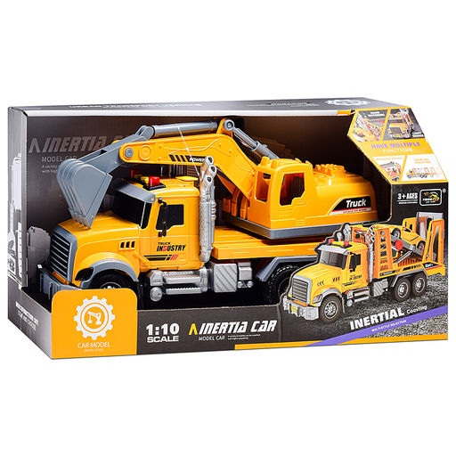 Машина "Ковшовый Титан" на батарейках, в коробке