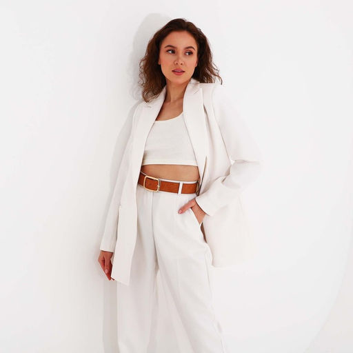 Ремень женский, ширина 3.8 см, винт, пряжка металл, цвет рыжий - Simaland фото 3