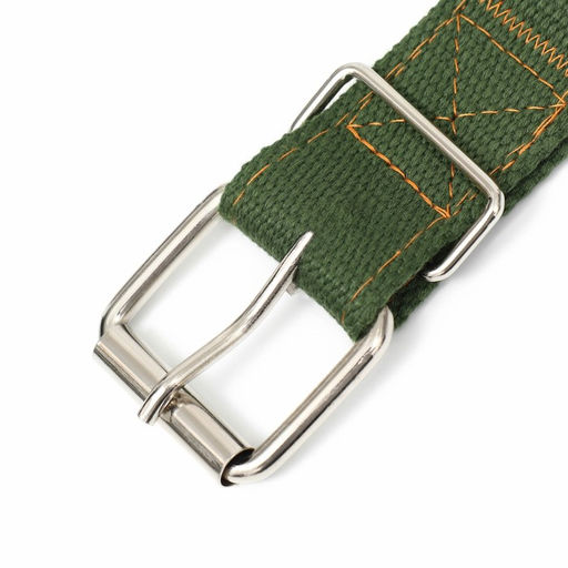 Ошейник брезентовый с подкладом, 72 х 3,5 см, хаки - Пижон фото 5