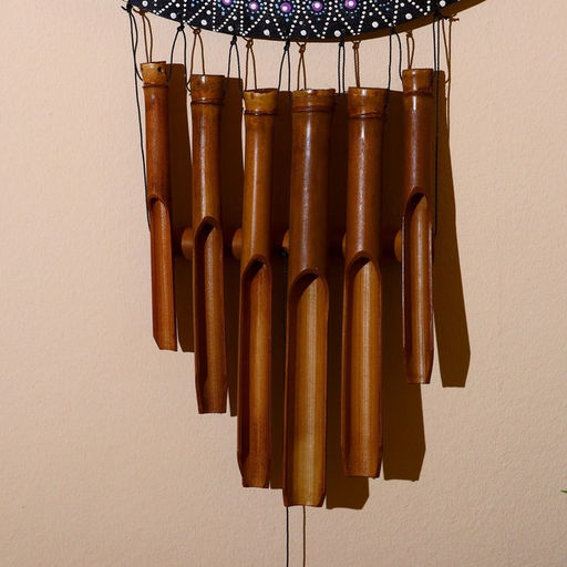 Музыка ветра «Око», 40×5×110 см, бамбук