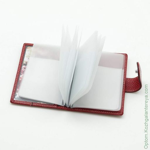 Женская кожаная визитница Sergio Valentini СВ 8086-010  фото 2