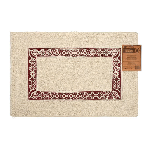 Коврик хлопковый "Орнамент" 40*60см арт. 20200