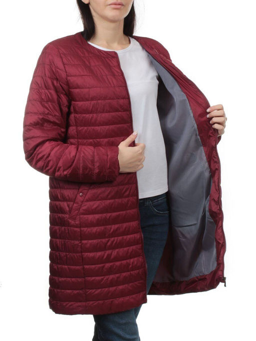 K-528 VINOUS Куртка демисезонная стеганая женская (70 гр. холлофайбер) - Fashion фото 7
