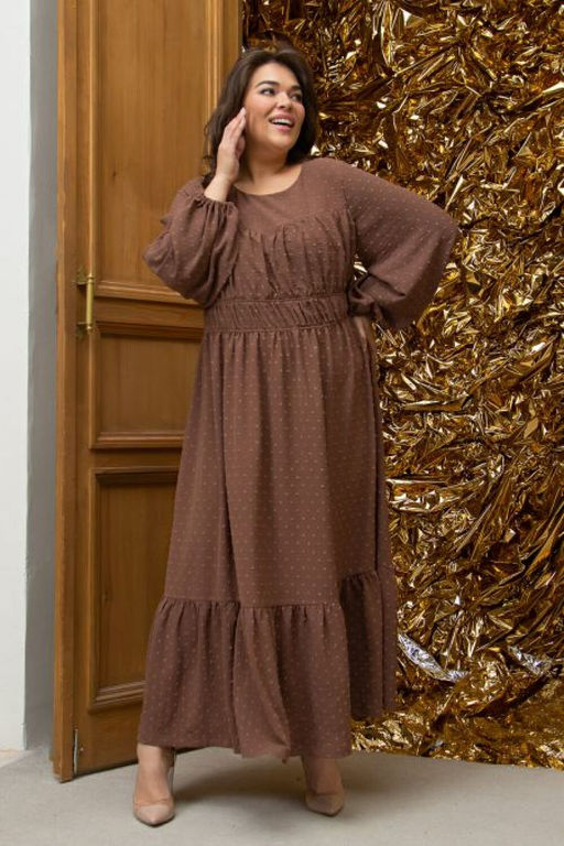 Платье Luxury Moda 1391 коричневый