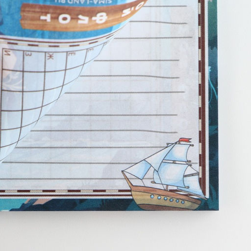 Блок для записи с отрывными листами, 30 л Морской бой - Artfox фото 4