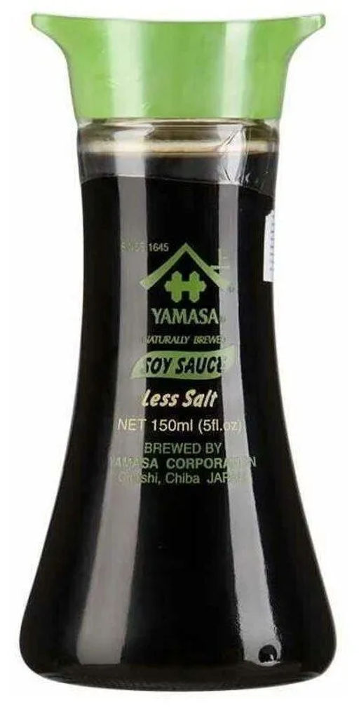 Соус соевый слабосоленый. Т.м. "Yamasa" (0,150 л) упак. ст. диспенсер YEN