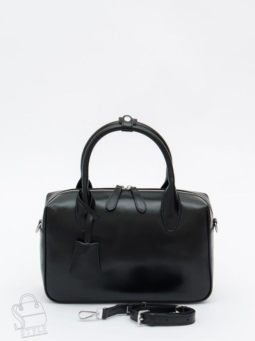 Сумка женская кожаная 9901VG black Vitelli Grassi в Новосибирске