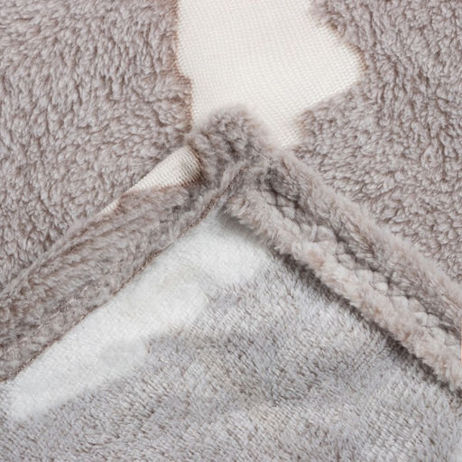 Плед с рукавами светящийся в темноте Этель. Елочки, 150?200 см, плотность 220 г/м?