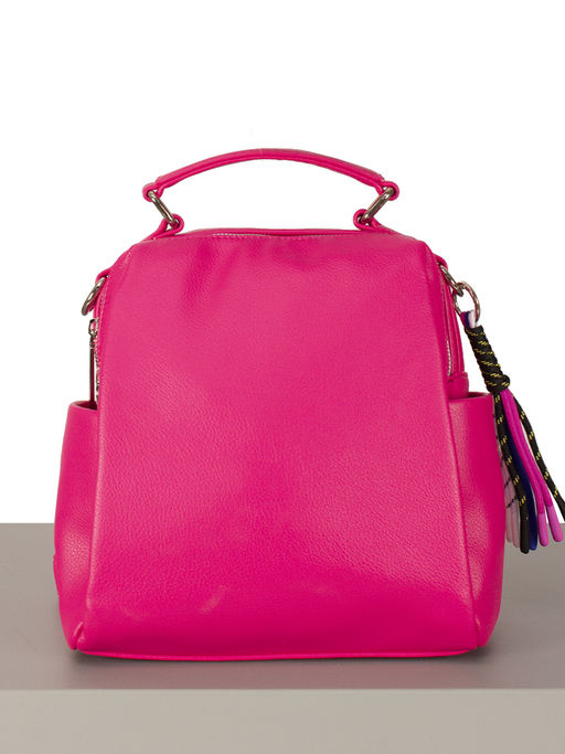 LACCOMA рюкзак Лилу-Л815-фуксия эко кожа хлопок фото 3