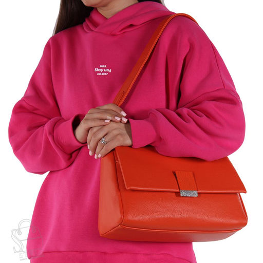 Сумка женская  593407 orange red Velina Fabbiano-Safenta/30 в Новосибирске