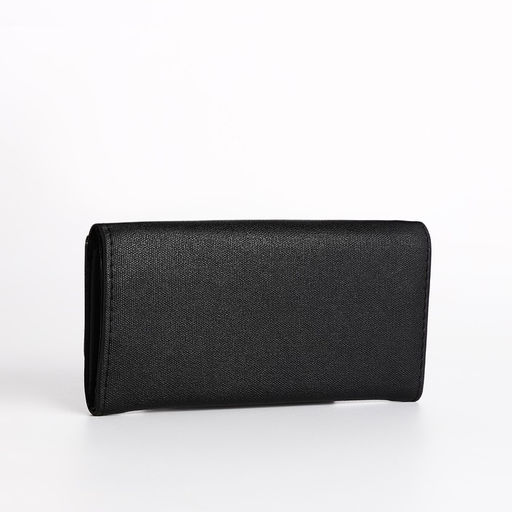 Кошелёк на кнопке, цвет чёрный - Simaland фото 2