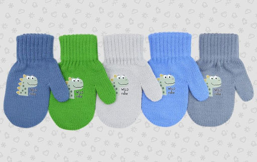 Варежки для мальчика TM-916 ассорти 124 Полярик