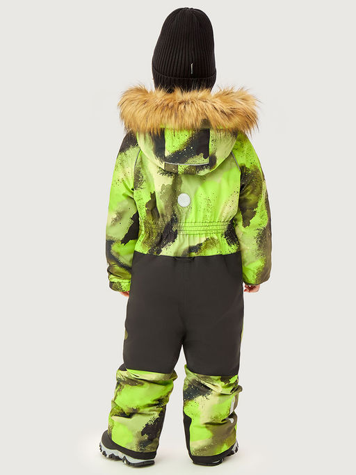 Комбинезон 8з1726 лайм/черный