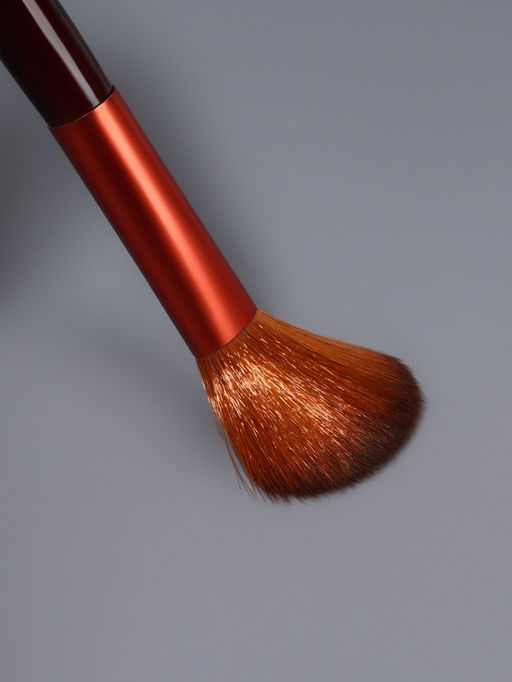 Набор кистей для макияжа SMOKY, 7 шт., чехол на кнопке, чёрный