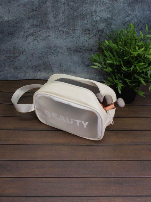 Косметичка "Beauty trend", white (S) 14х20х9,5 см