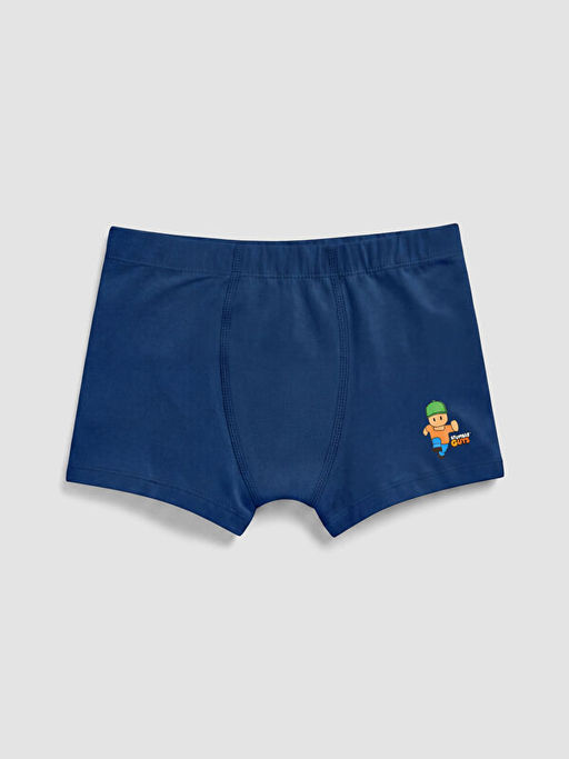 Stumble Guys Bask?l? Erkek ?ocuk Boxer 3l?