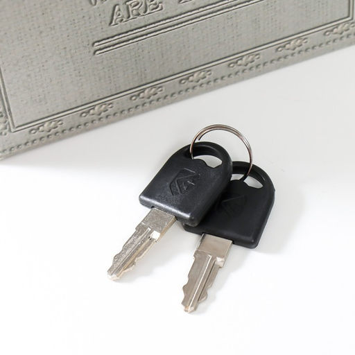 Шкатулка книга - сейф «Компас», дерево и искусственная кожа, с замком, 21×13×5 см