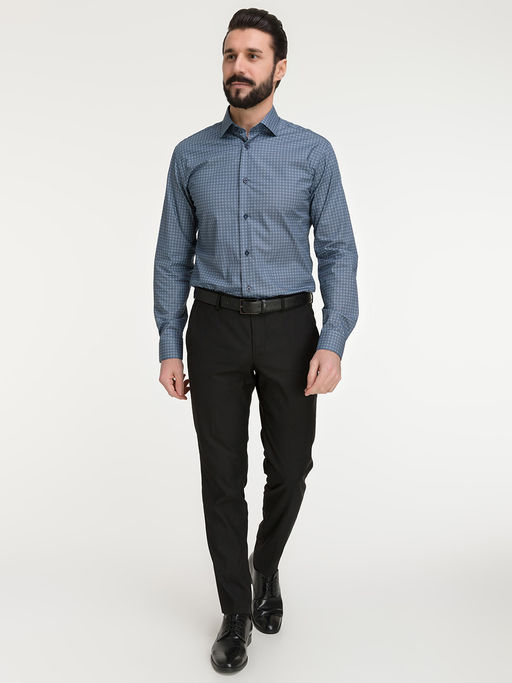 Сорочка мужская длинный рукав GREG 325/131/9383/Z/1p_GB  фото 6