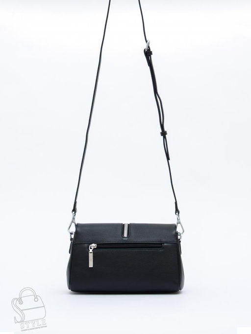 Сумка женская кожаная 1143TH black Polina&Eiterou  в Новосибирске