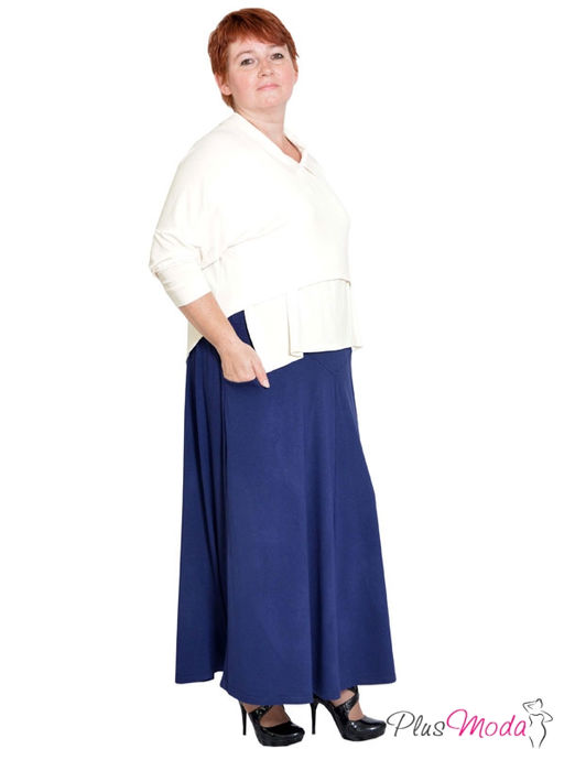 Блуза Модель №100 размеры 50-72 - Plusmoda фото 2