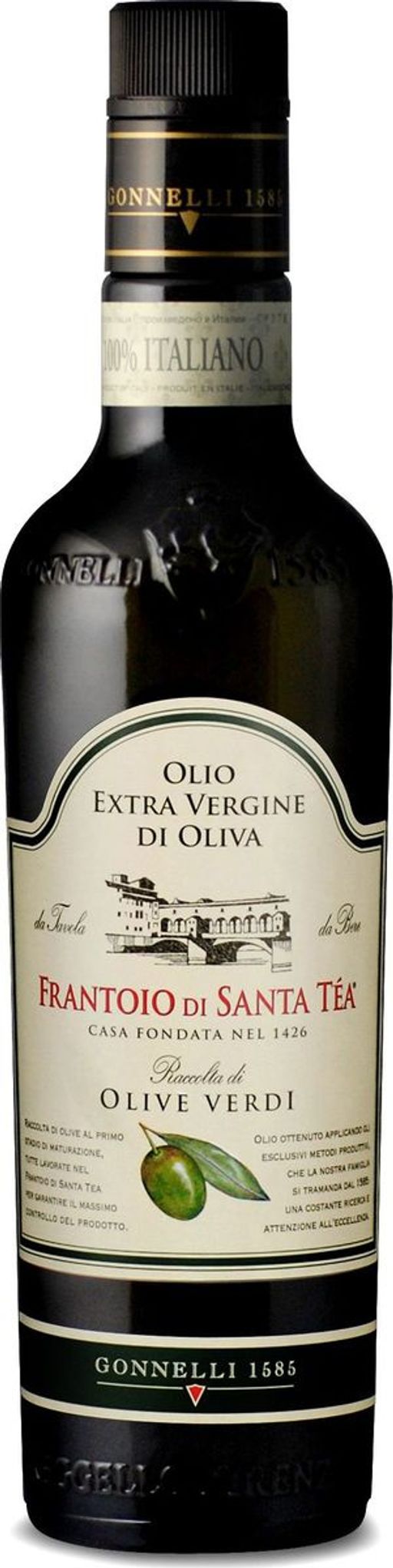 Масло оливк.нераф.Экстрав в.к."Frantoio di Santa Tea"Raccolta di olive verdi 500 мл