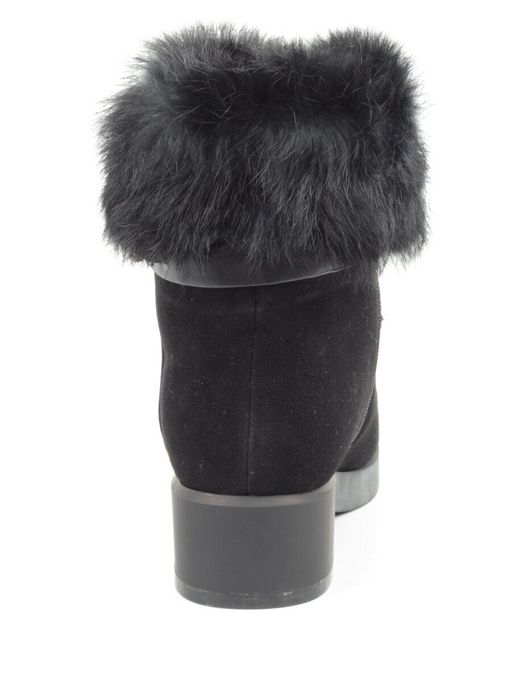 04-206W-8Y1 8J33M Ботинки зимние женские (натуральная замша, натуральный мех) - Фабричный китай фото 12