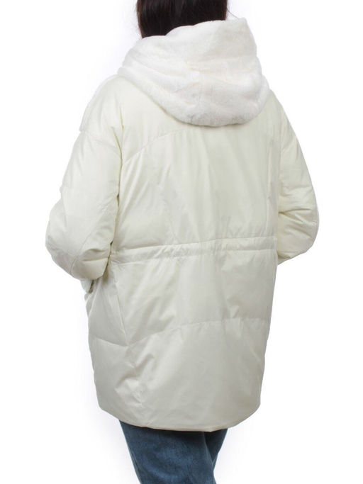 M24-209 MILK Куртка демисезонная женская (100 гр. холлофайбер) - Fashion фото 8