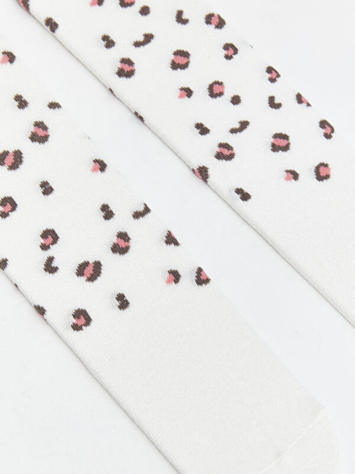 Bask?l? K?z Bebek K?lotlu ?orap 2li - Waikiki фото 2