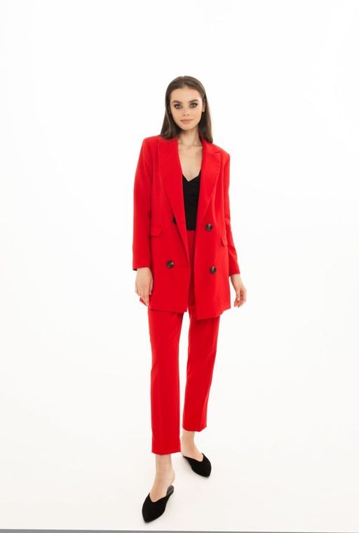 Брюки AURA 4055-176 красный  фото 2