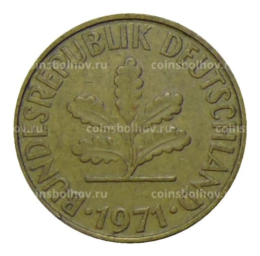 10 пфеннигов 1971 года G Германия