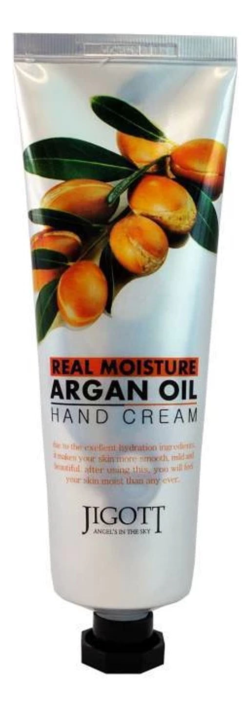 Крем для рук увлажняющий с аргановым маслом JIGOTT Real Moisture Argan Oil Hand Cream , 100ml