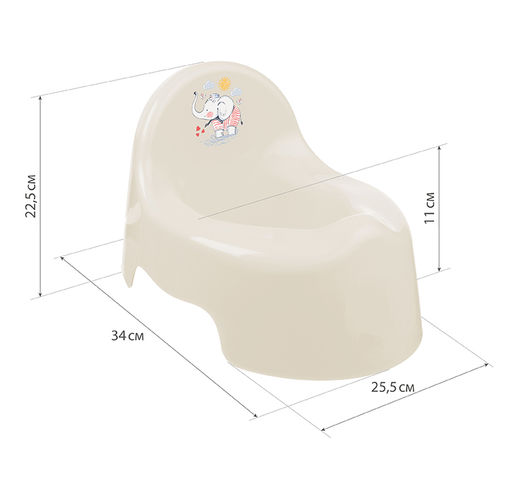 Горшок детский арт.М2595