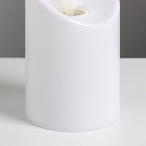 Светодиодная свеча, ночник LED RISALUX «Восковая», от батареек CR2032×2, пластик, 5.3×5.3×7.2 см