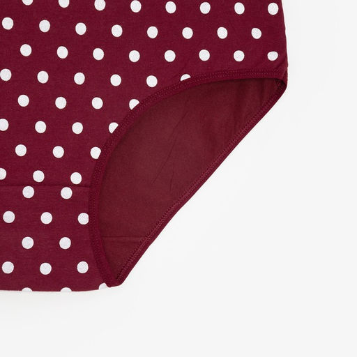 Цена за 2 шт. Трусы женские слипы, цвет бордовый, размер 54-56