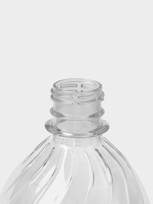 Цена за 50 шт. Бутылка для пива одноразовая, пластик ПЭТ, 1.5 л, горло 0.28 см, прозрачная