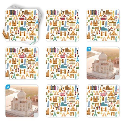 Настольная игра Мемо Достопримечательности мира, 50 карточек - Лас Играс фото 11