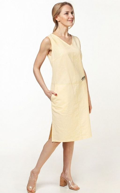 Платье лен 60%, хлопок 40%