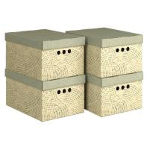 VAL MS-BC-4S Короба картонные, 25*33*18.5 см, набор 4 шт., MONET SUMMER, шт