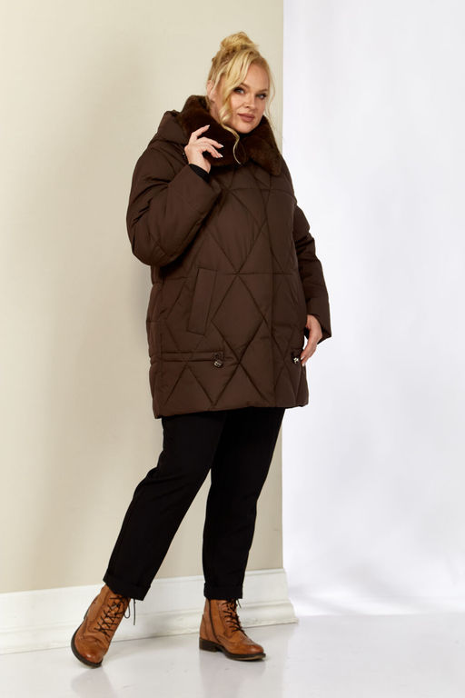 Куртка SHETTI 2207 шоколад