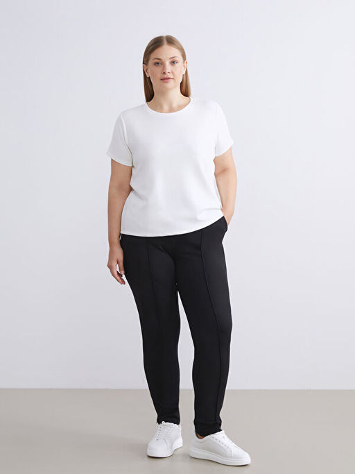 Beli Lastikli Havu? Kesim Kad?n Pantolon