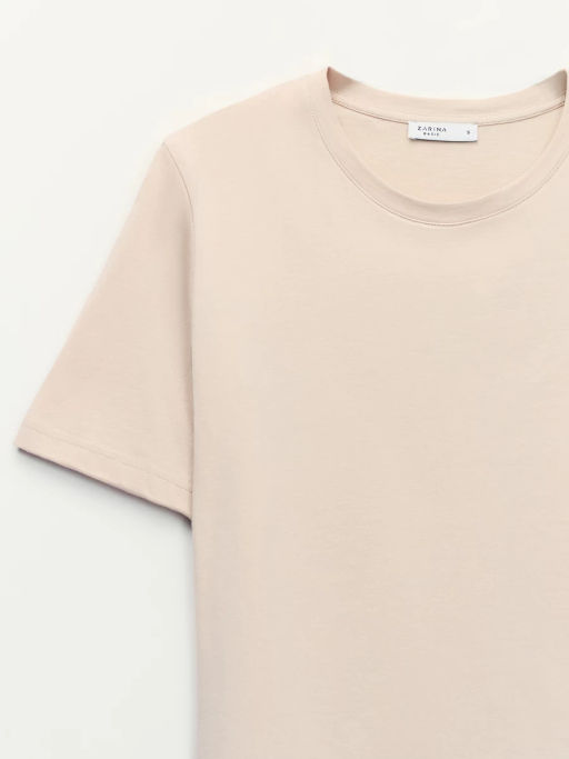 Базовая футболка из хлопка / Zarina фото 9