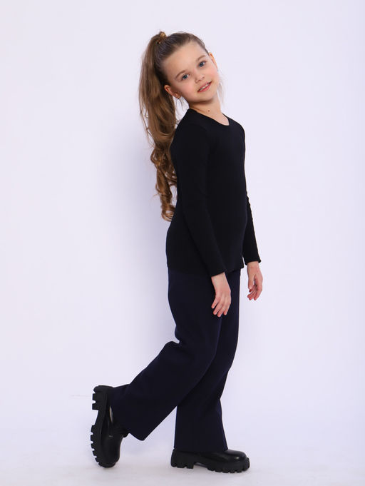 ДЖ056 Джемпер Школа (черный) - Милаша фото 2