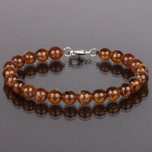 Браслет Гранат "Спессартин" (Африка)