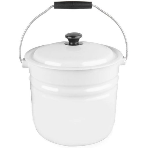 ЭМ_Ведро 12,0 л без деколи с крышкой цилиндр арт. 41204-242 КМК