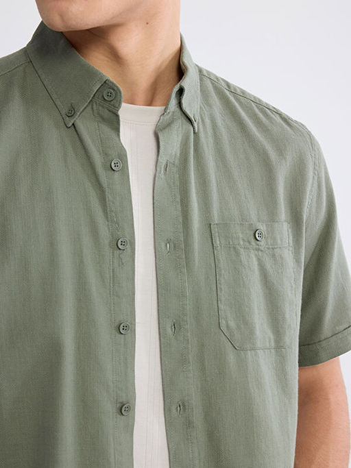 Regular Fit Poplin Erkek G?mlek