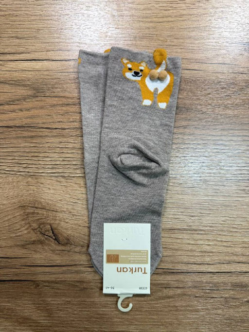 BK1043 Носки, 1 пара БЕЖЕВЫЙ