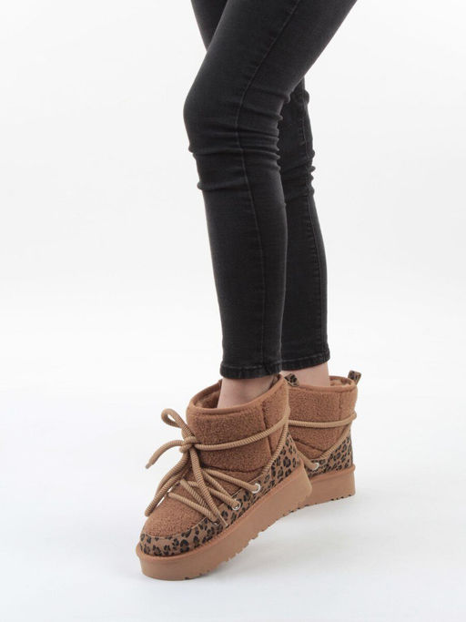 04-PAJW13-3Z CAMEL Угги женские (натуральная замша, 100% шерсть)