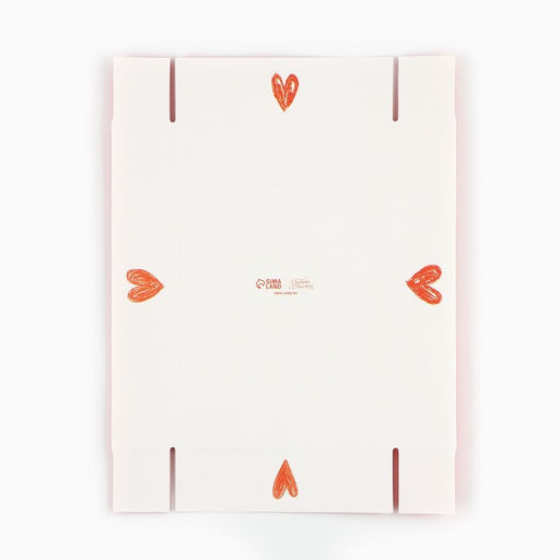 Цена за 2 шт. Кондитерская упаковка, коробка для макарун с PVC крышкой, «Счастье рядом», 18 х 12 х 3.5 см