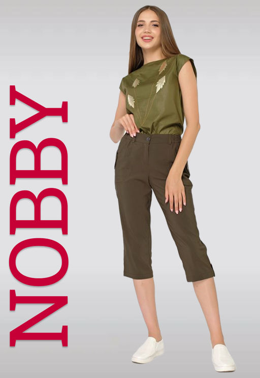 NOBBY, Женские брюки 5321-45 (олива)